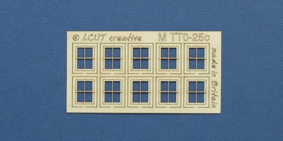 M TT0-25c TT:120 kit of 10 windows with sash - type 1
